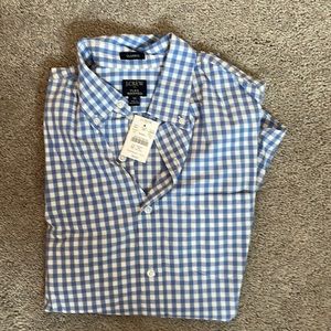 JCrew gingham dress shirt